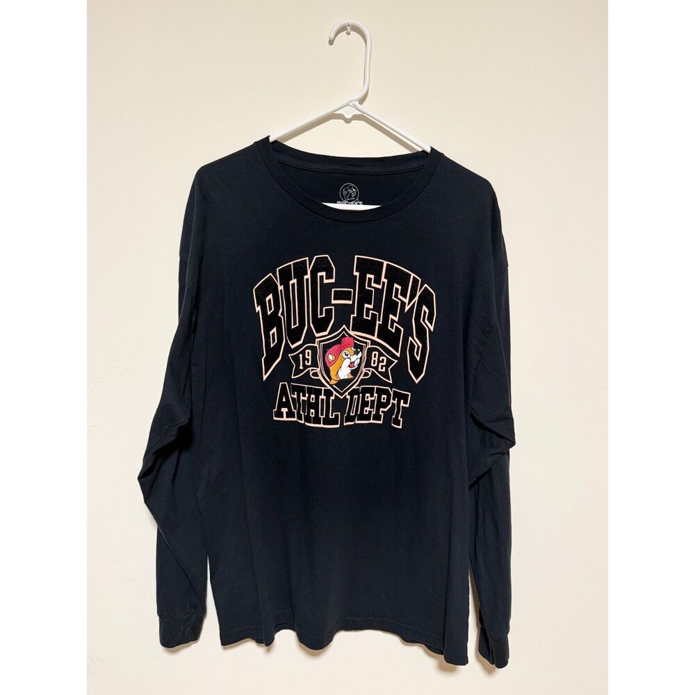 Buc-ee's Black Alth Dept Graphic Long-Sleeve XL